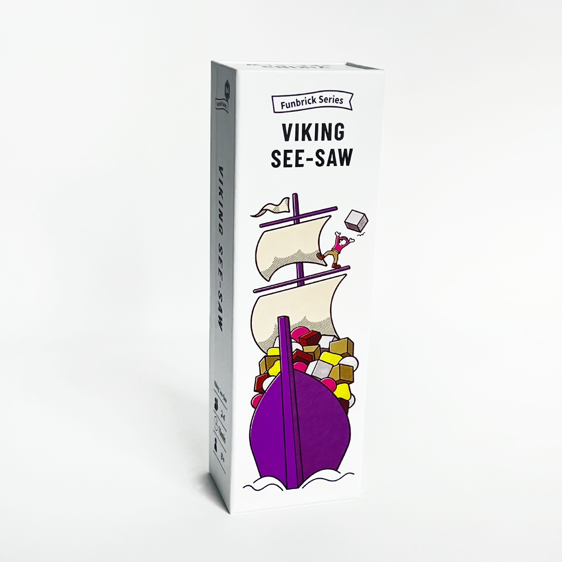 Board Game Vikings - Viking Seesaw Brettspiel – Balance- und
