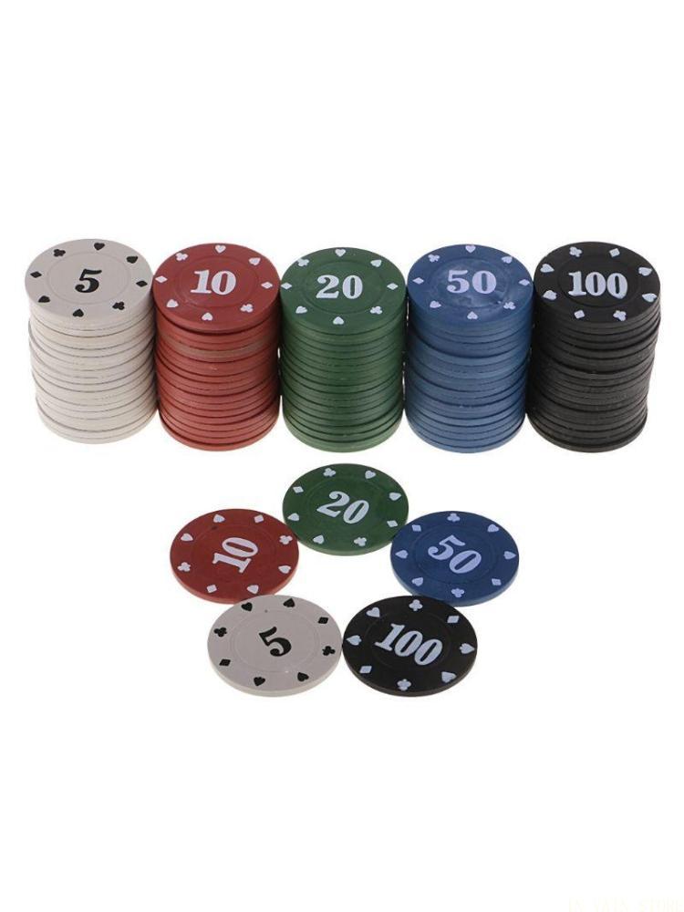 Board Game Vault - M5TC 100 Stück 5 Farben Kunststoff