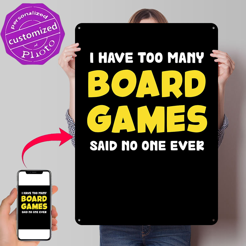 Board Game Quote - Brettspiele Lustiges Zitat Poster Retro 3D-Gedruckte