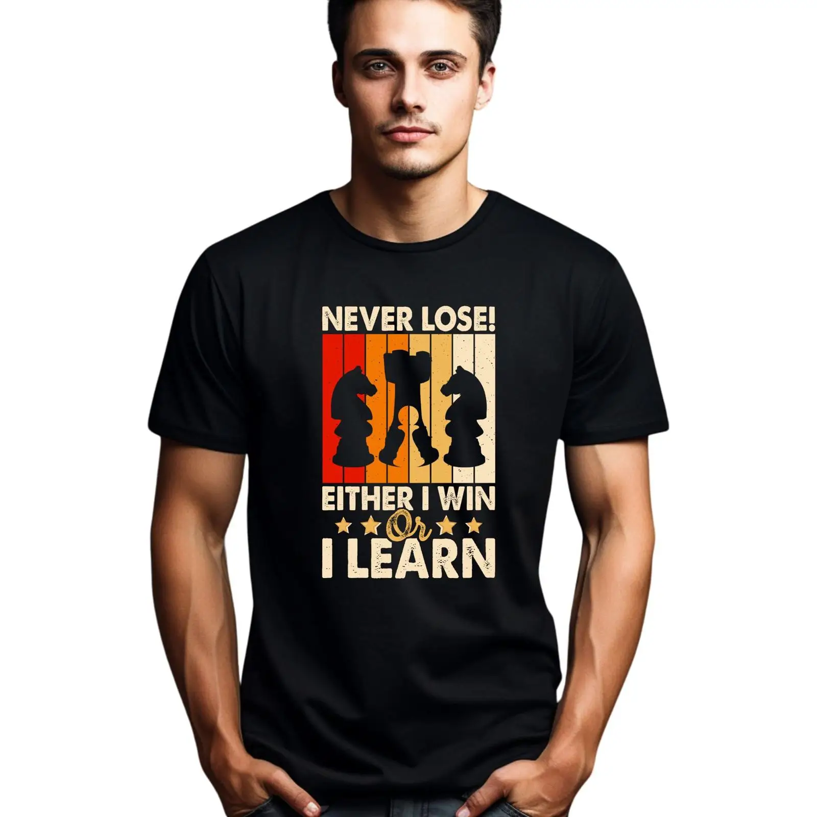 Board Game Quote - T-Shirt mit motivierendem Zitat für Schachspieler: