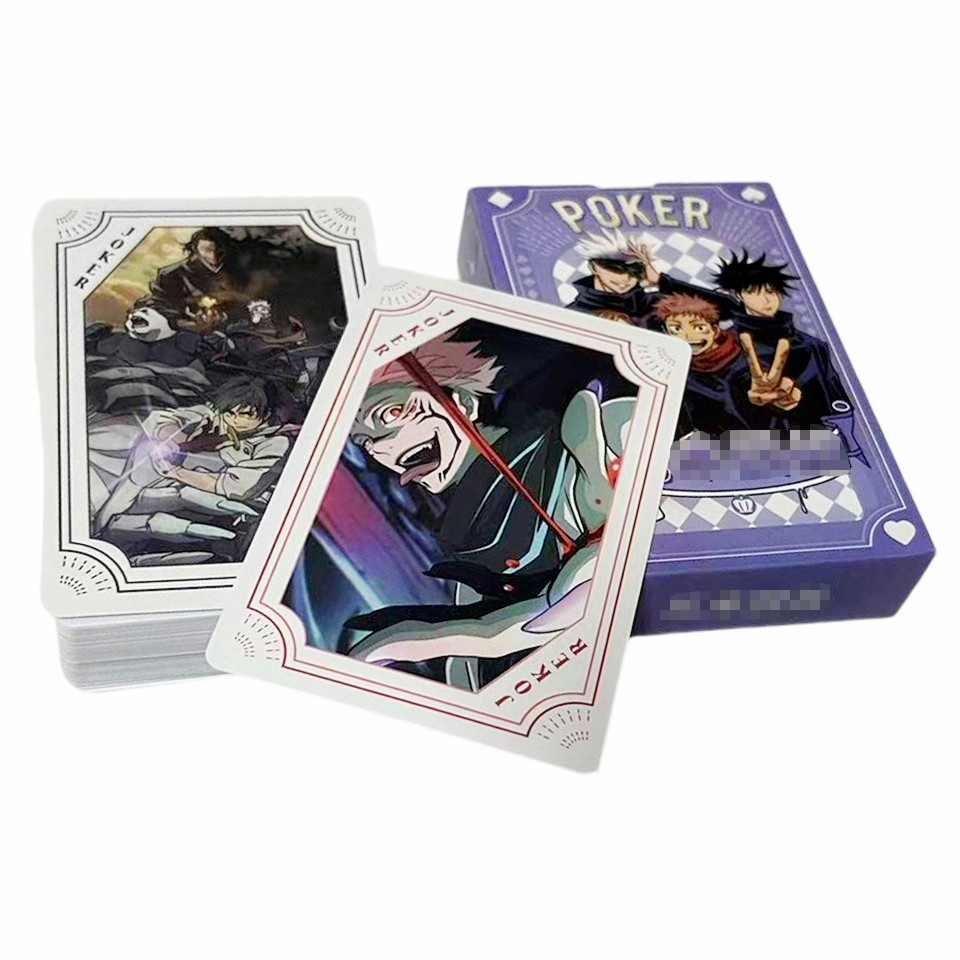 Board Game Word - Jujutsu Kaisen Pokerkarten Brettspiele Anime Itadori