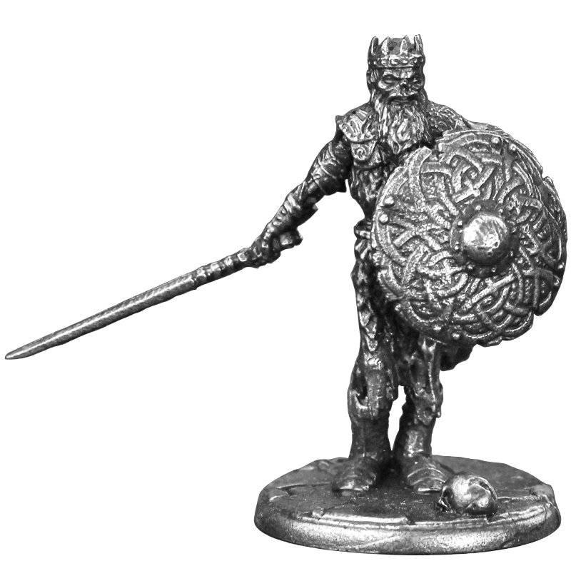 Board Game Vikings - Viking Schädel Krieger Corps Metall Antike