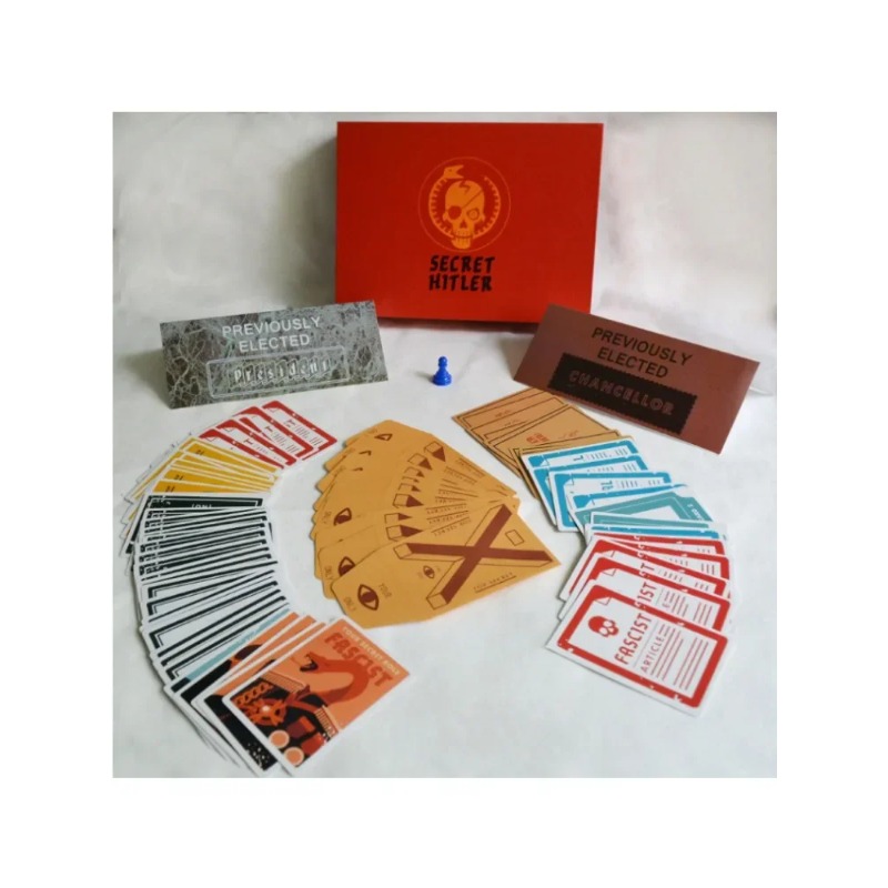 Board Game Hitler - Geheimes Hitler-Knackspiel. Geheimes Hitler-Brettspiel (rot).