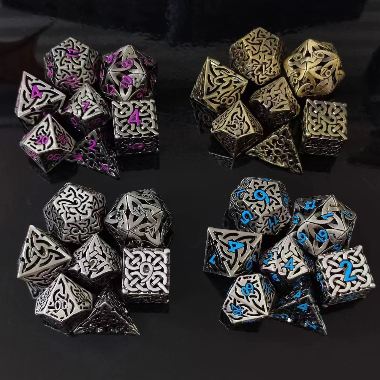 7 pcs cosplay D4-D20 dnd Messi – Board Game Rpg Bewertung und Preis