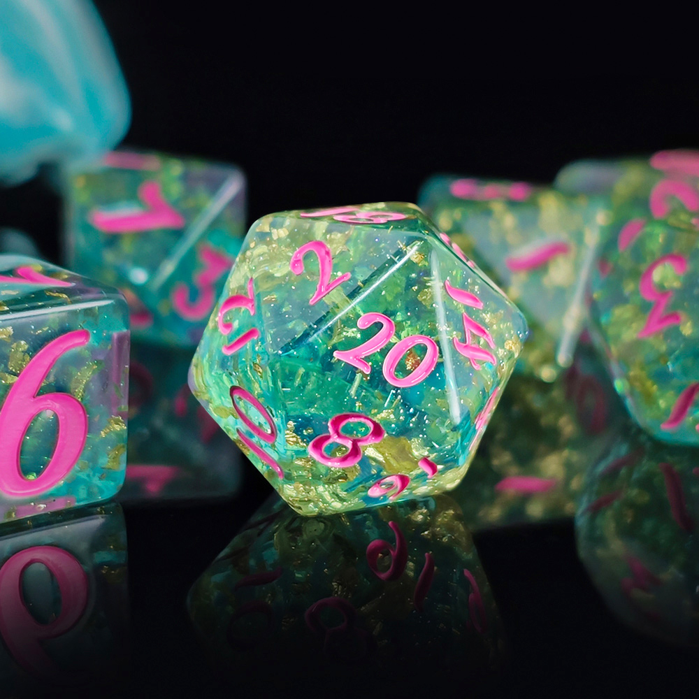 7 Teile/satz Glänzende Folie I – Board Game Rpg Bewertung und Preis