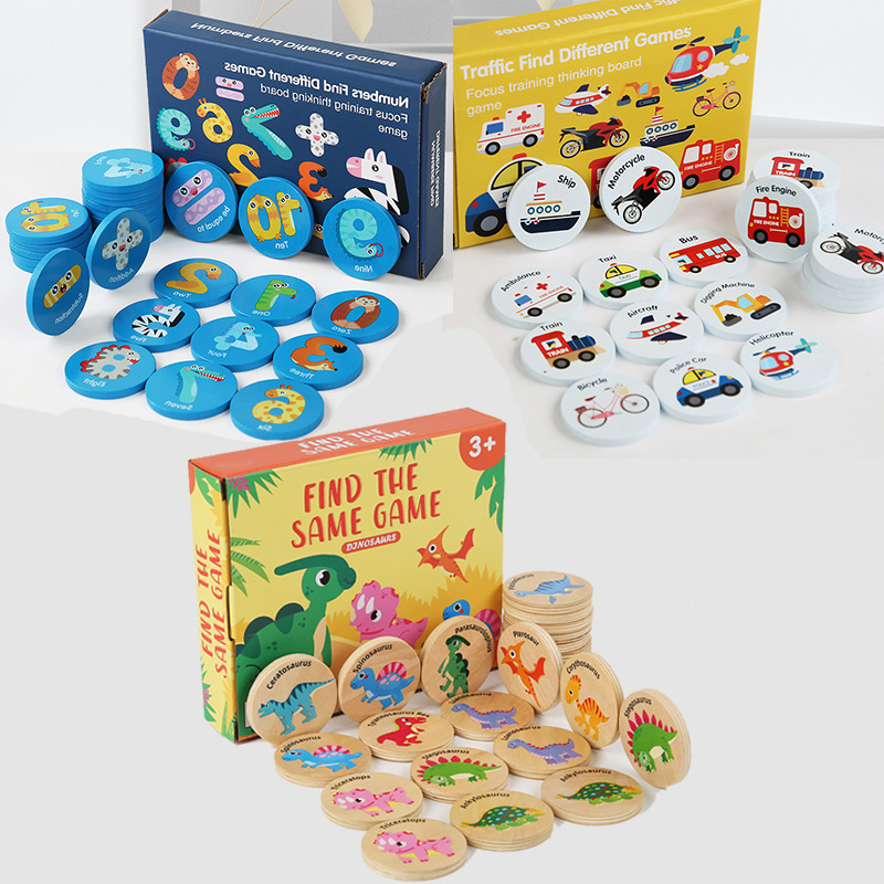 Pädagogisches Holz-Memory-Spie – Board Game Word Bewertung und Preis