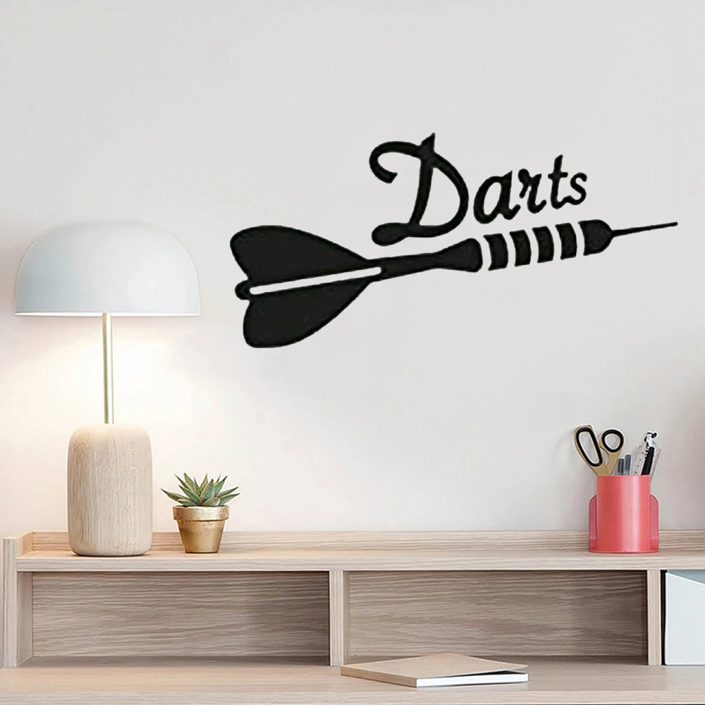 Wand Vinyl Aufkleber Darts Spo – Board Game Quote Bewertung und Preis