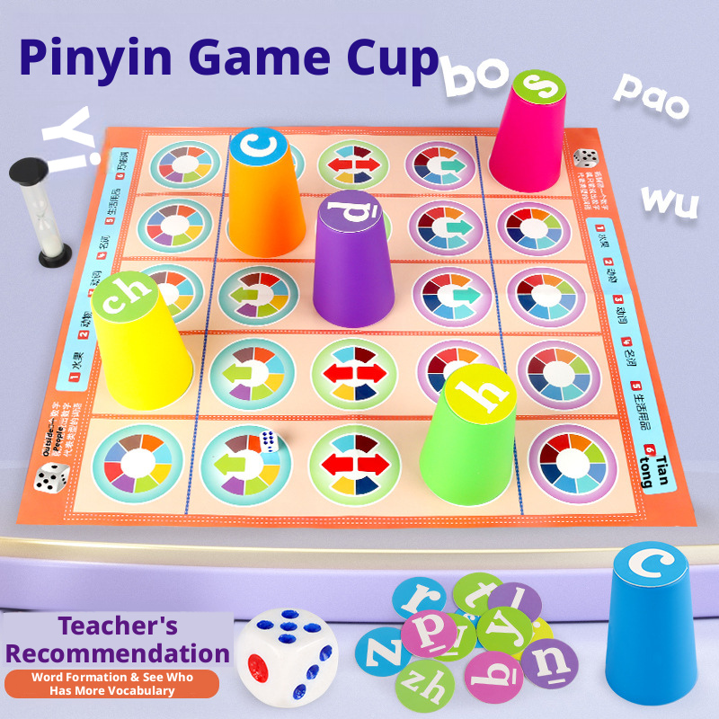 Beliebtes Kinder-Pinyin-Zuordn – Board Game Word Bewertung und Preis