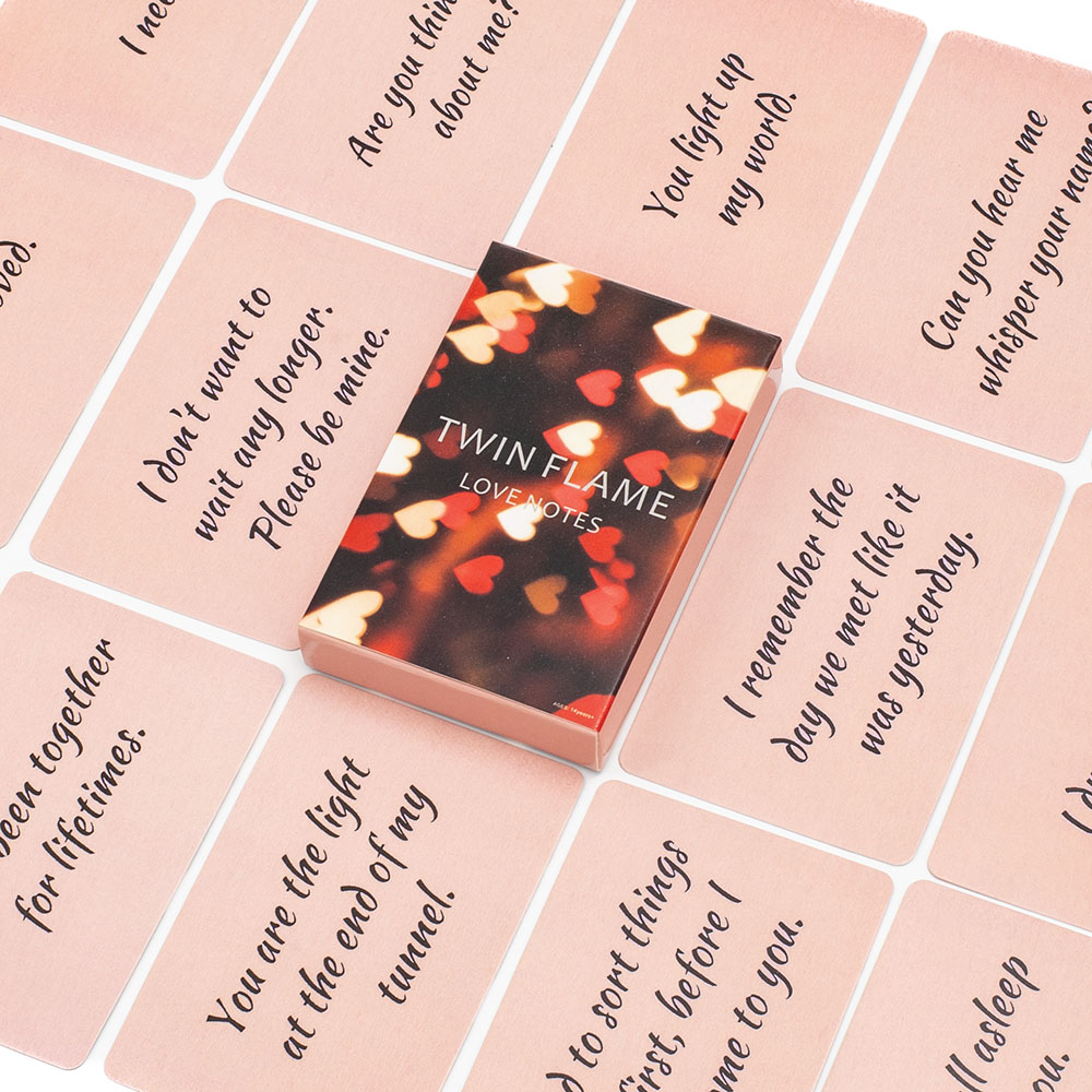 45 Stück Twin Flame Love Notes – Board Game List Bewertung und Preis