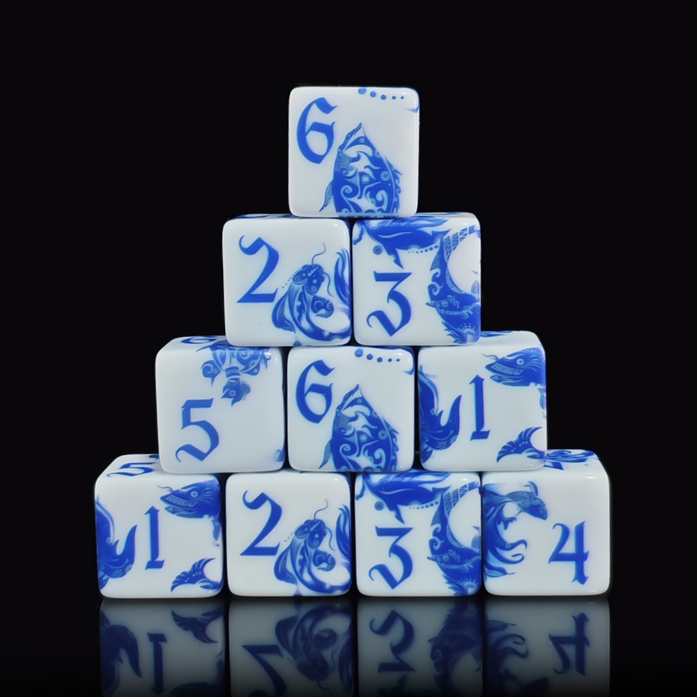 12 Stück blaue und weiße Porze – Board Game Rpg Bewertung und Preis