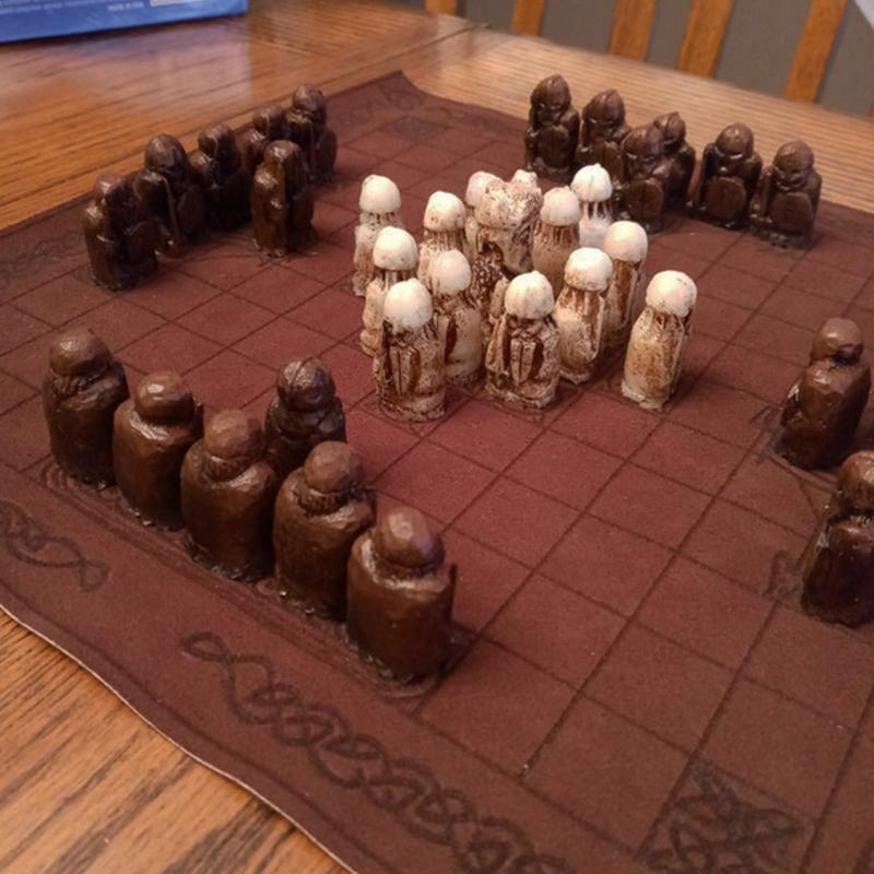 Wikingers piel Schachspiel tra – Board Game Vikings Bewertung und Preis