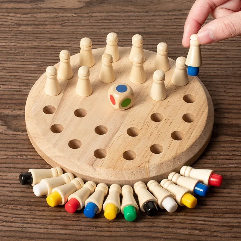 1 Stück Hölzernes Memory-Match – Board Game Word Bewertung und Preis