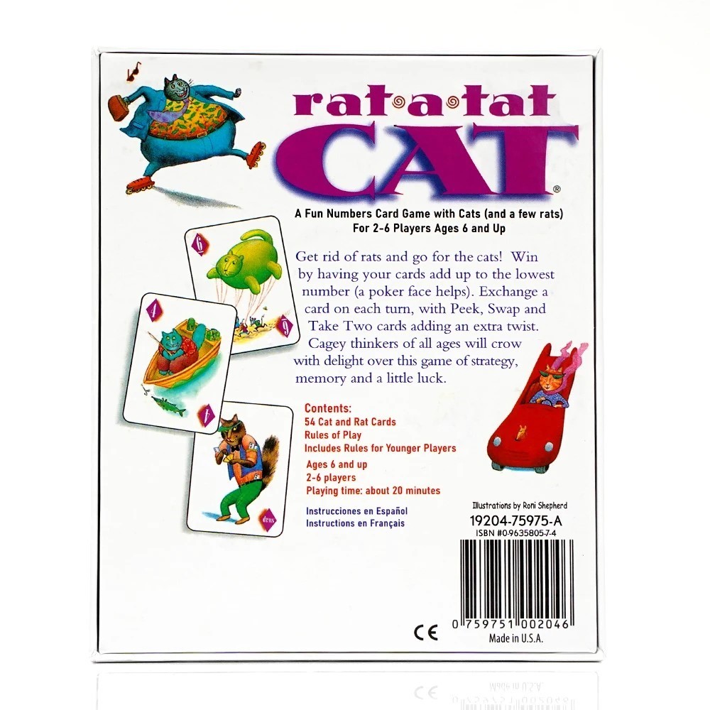 Rat A Tat Cat Lustiges Zahlenk – Board Game For 2 Players Bewertung und Preis