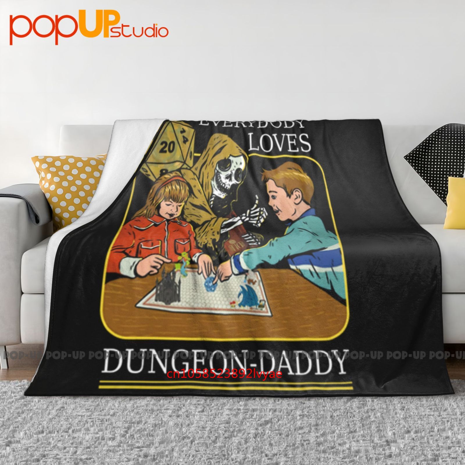 Rpg D20 Dice Dungeon Daddy Fan – Board Game Quilt Bewertung und Preis