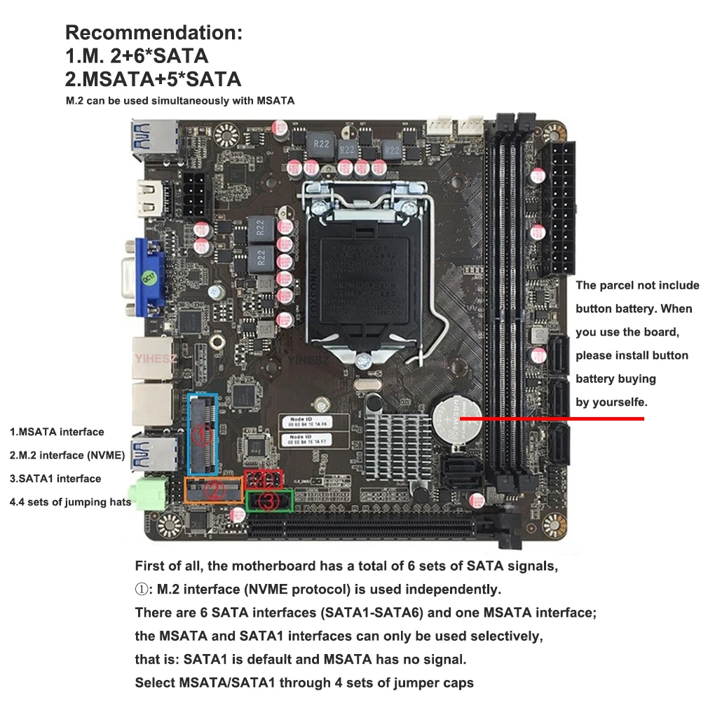 B365 Mini-ITX Motherboard LGA  – Board Game Pc Bewertung und Preis