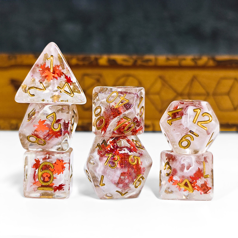 7PCS DND Würfel Transparent Ha – Board Game List Bewertung und Preis