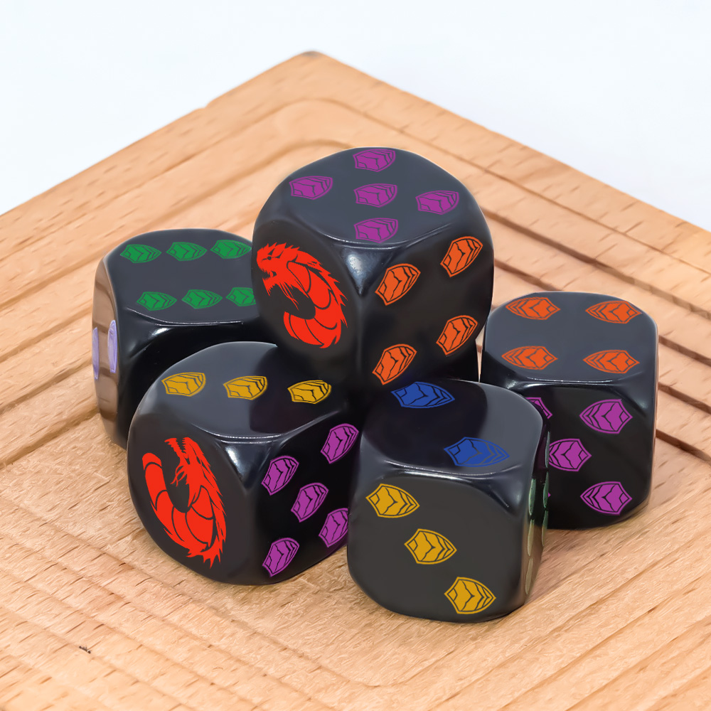 6-teiliges Drachenschild-Wappe – Board Game Rpg Bewertung und Preis