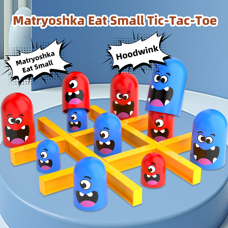 Tic-Tac-Toe Eat-and-Be-Sized S – Board Game Word Bewertung und Preis